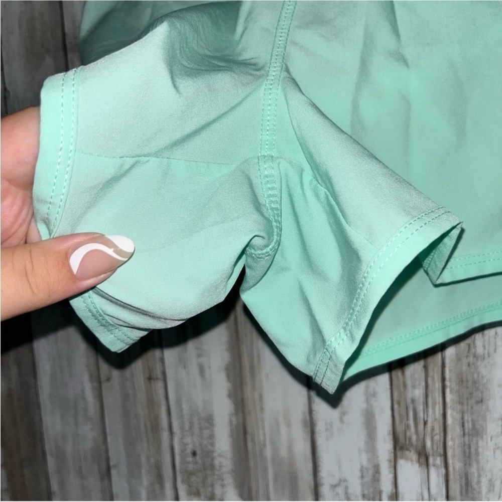 Reebok Light Blue Green Shorts - Picture 4 of 6